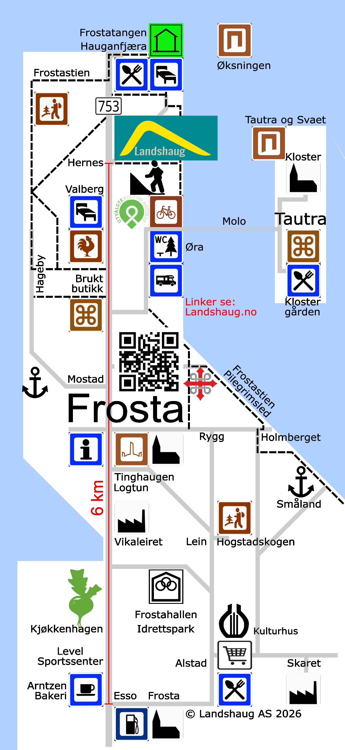 Skematisk Frostakart